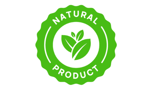 100% Natural Badge